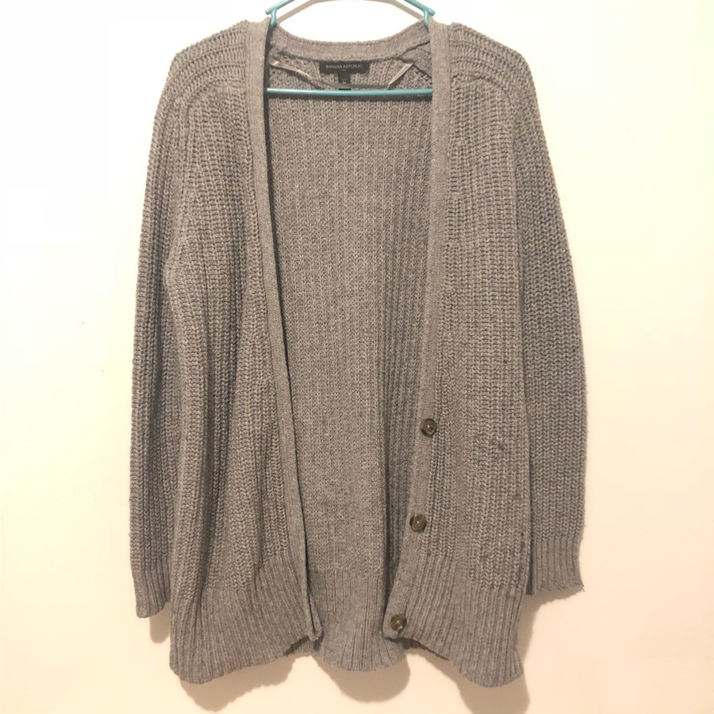 Banana Republic chunky knit cardigan